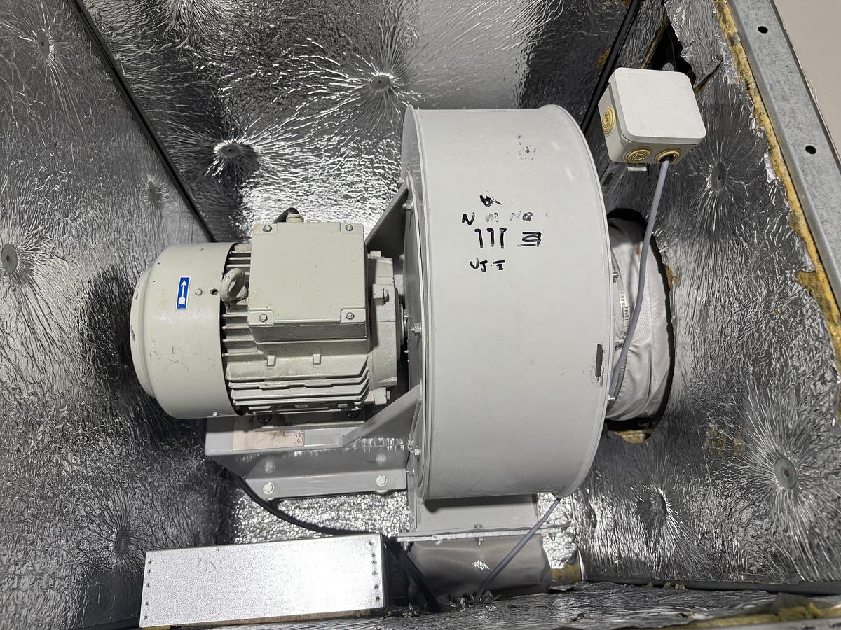 Used Kongskilde extraction unit MOD30 M/MOT.5,5 KW,BH OG K