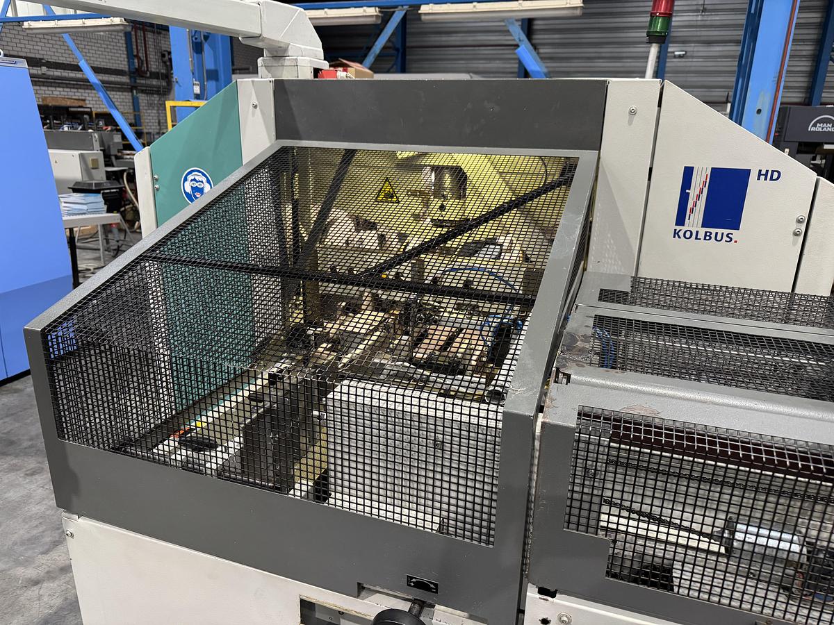 Used Kolbus three knife trimmer HD 142.P (2004)