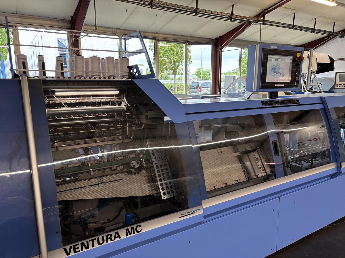 Used Müller Martini sewing machine Ventura MC (3215) (2016)