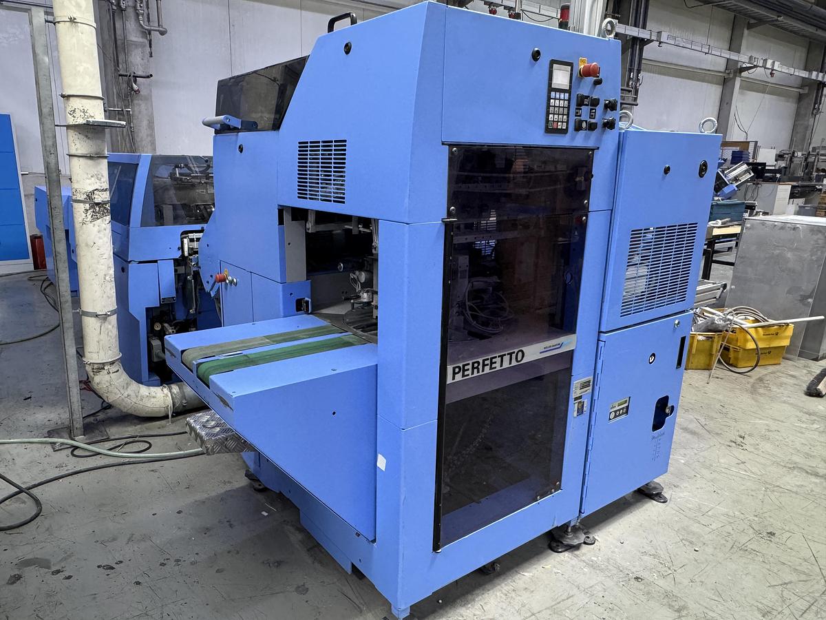 Used Müller Martini saddle stitcher Primera C140 (2009)