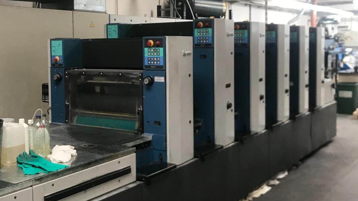 Used KBA (Koenig & Bauer) Rapida 74-5+LV (2004)