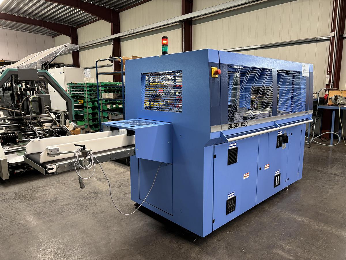 Used Müller Martini book stacker BLSD 650 (2025)