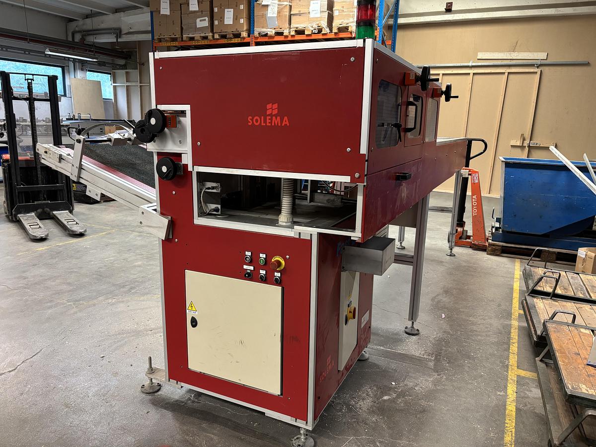 Used Solema book block feeder, FastBook (2000)
