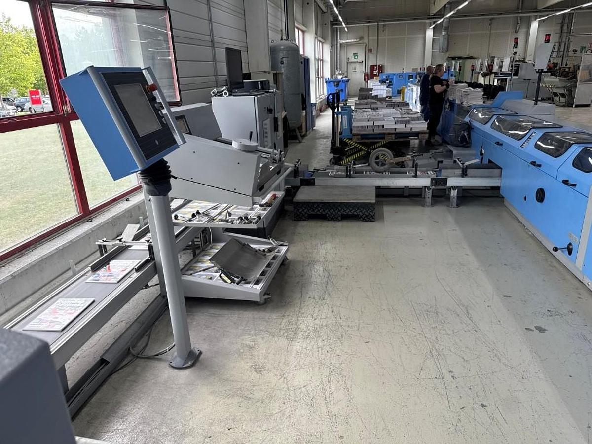 Used Müller Martini perfect binder Acoro A6 (2011)