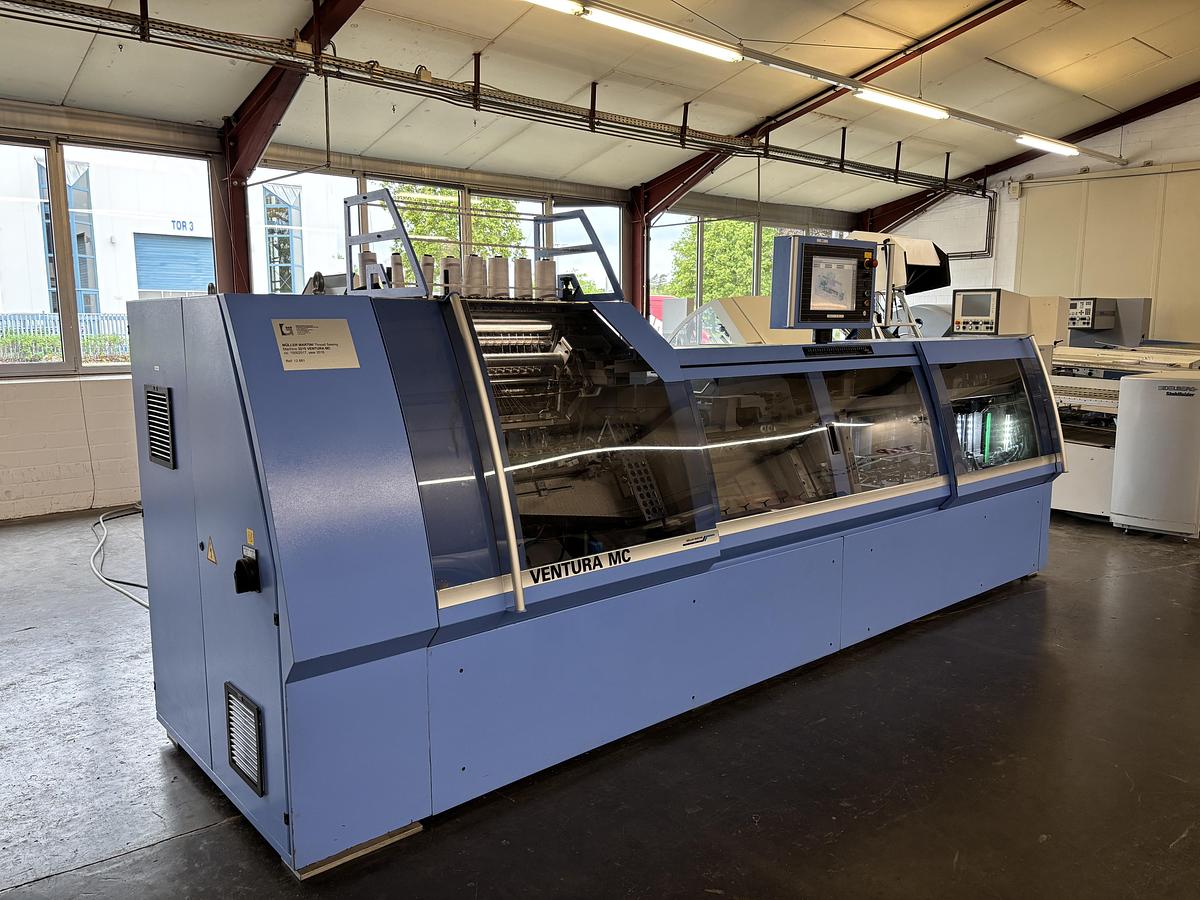 Used Müller Martini sewing machine Ventura MC (3215) (2016)