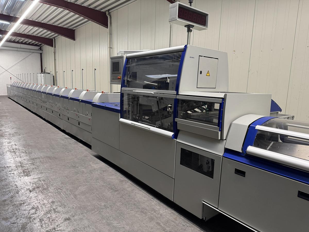 Used Kolbus perfect binder KM 412.B (2011)