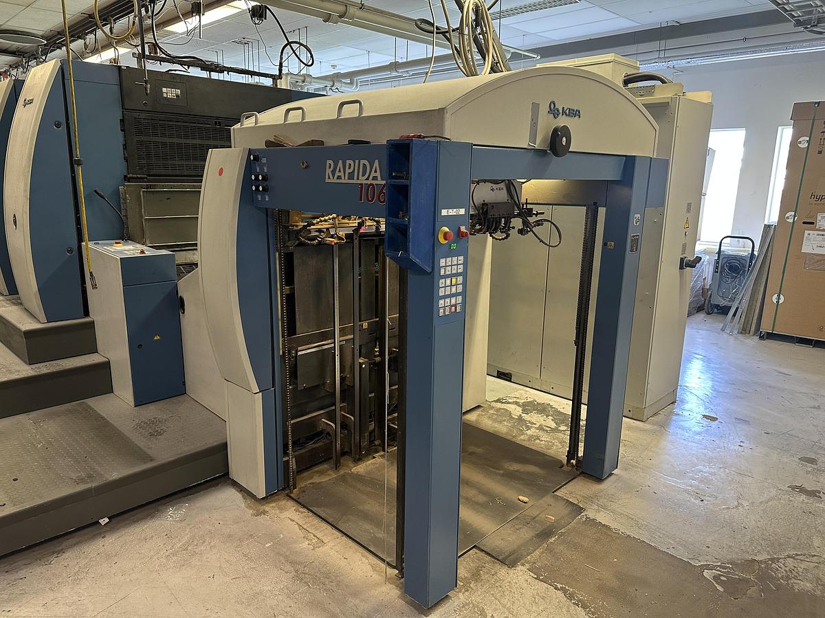 Used KBA (Koenig & Bauer) Rapida 106-8 SW (2008)