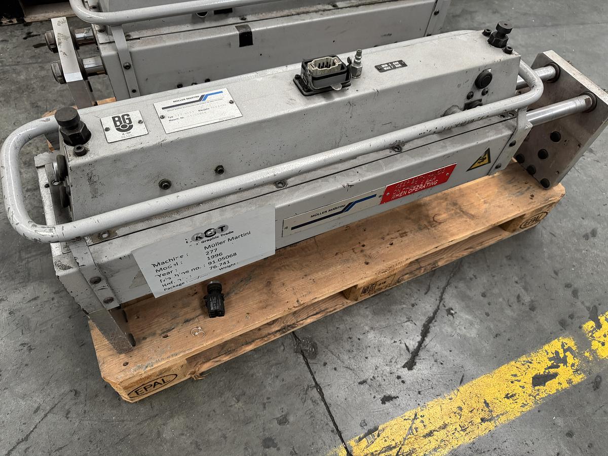 Used Müller Martini bundle clamp 277 (1996)