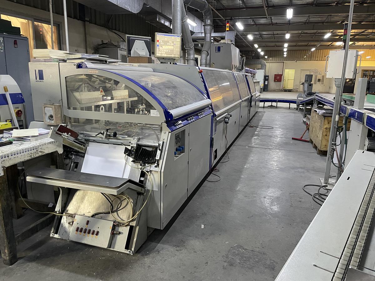 Used Kolbus perfect binder KM 600 (2011)