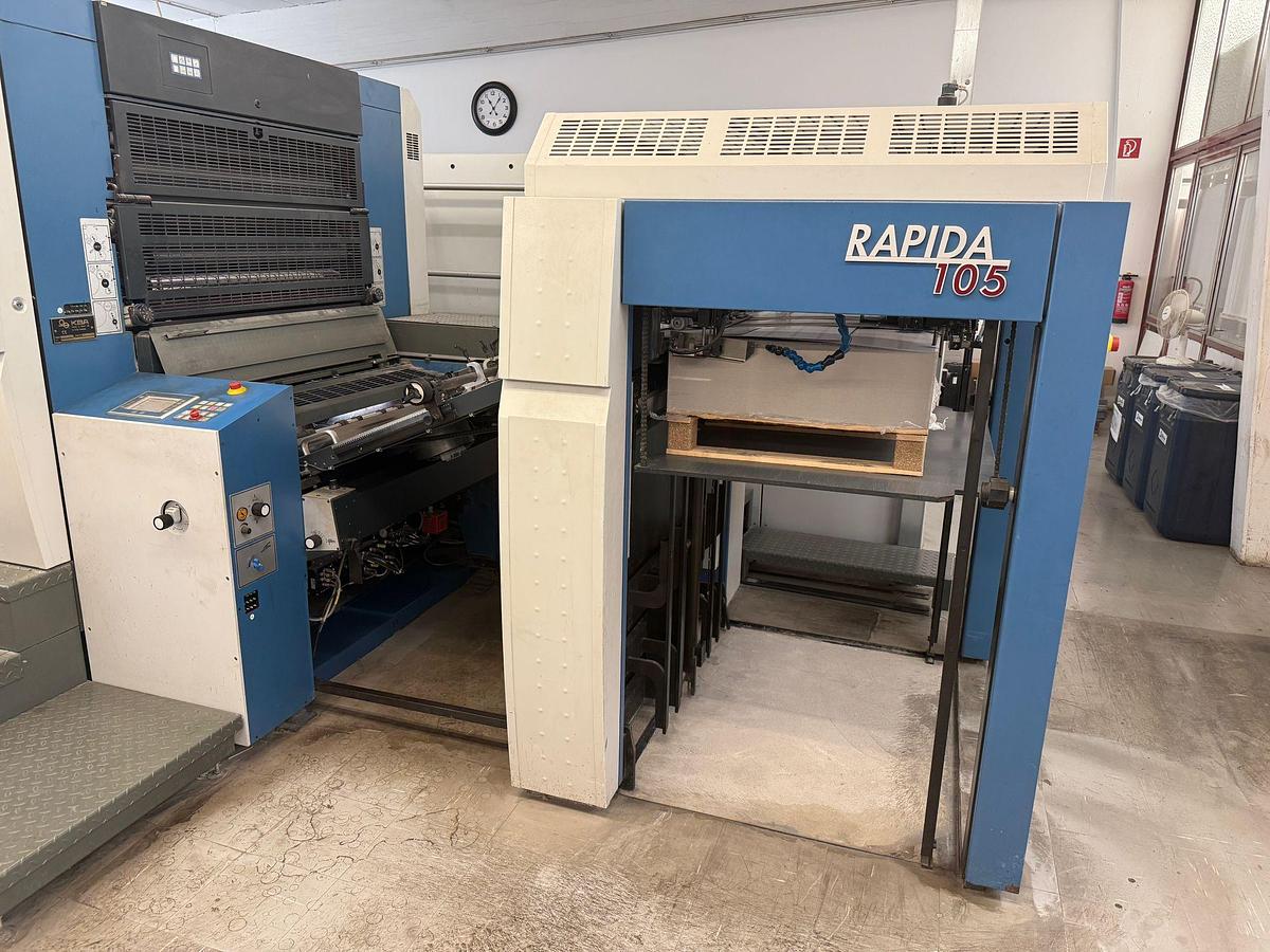 Used KBA (Koenig & Bauer) Rapida 105-2+LV CX (2008)