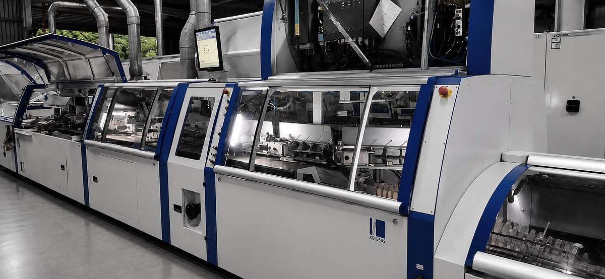 Used Kolbus perfect binder KM 600 (2015)