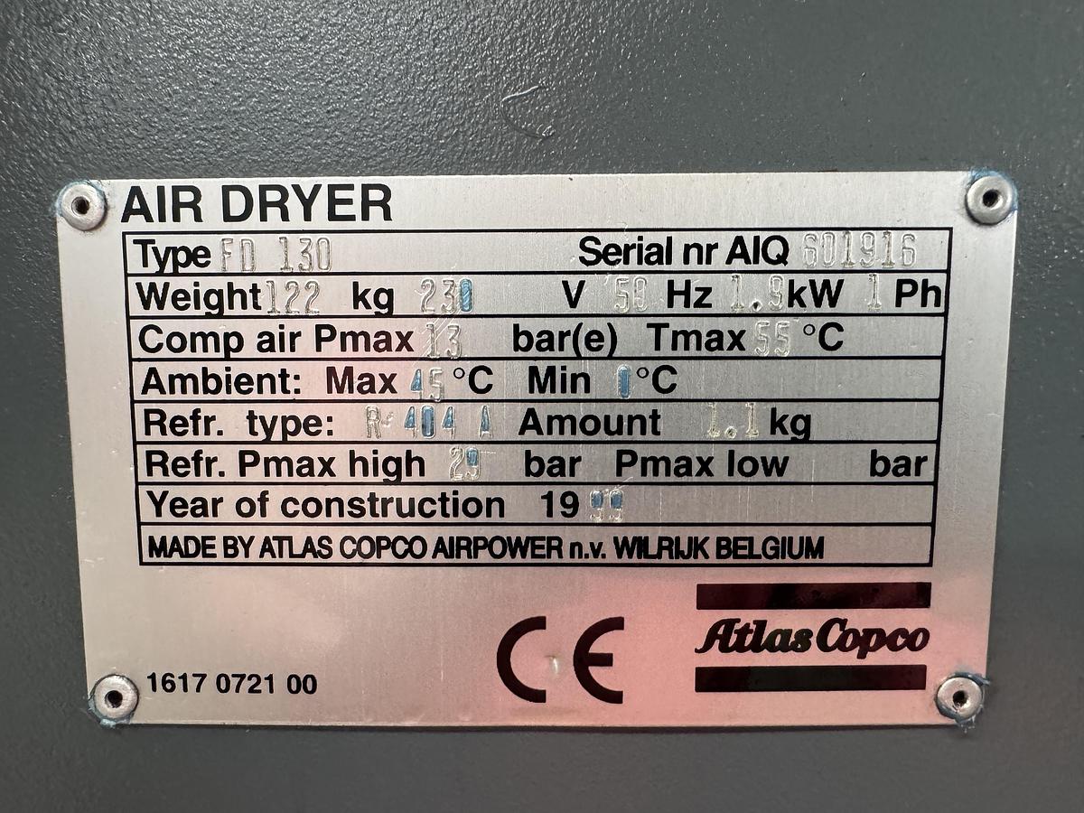 Used Atlas Copco air dryer FD 130 (1999)