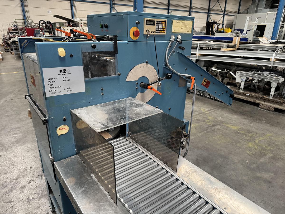 Used Rima stacker