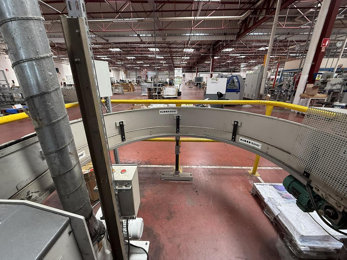 Used Sigloch book gluing line VAM - SB 3000.2 - DNH (2004)