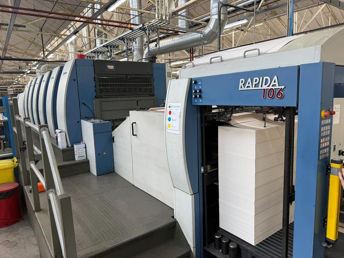Used KBA (Koenig & Bauer) Rapida 106-6+L ALV2 CX (2010)