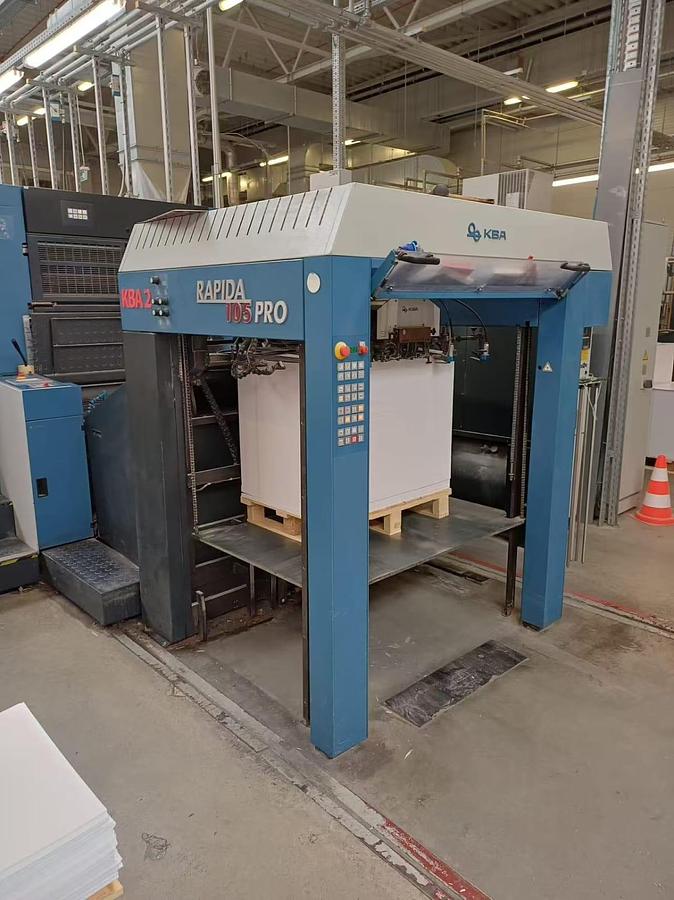 Used KBA (Koenig & Bauer) Rapida 105-5+L Pro (2017)