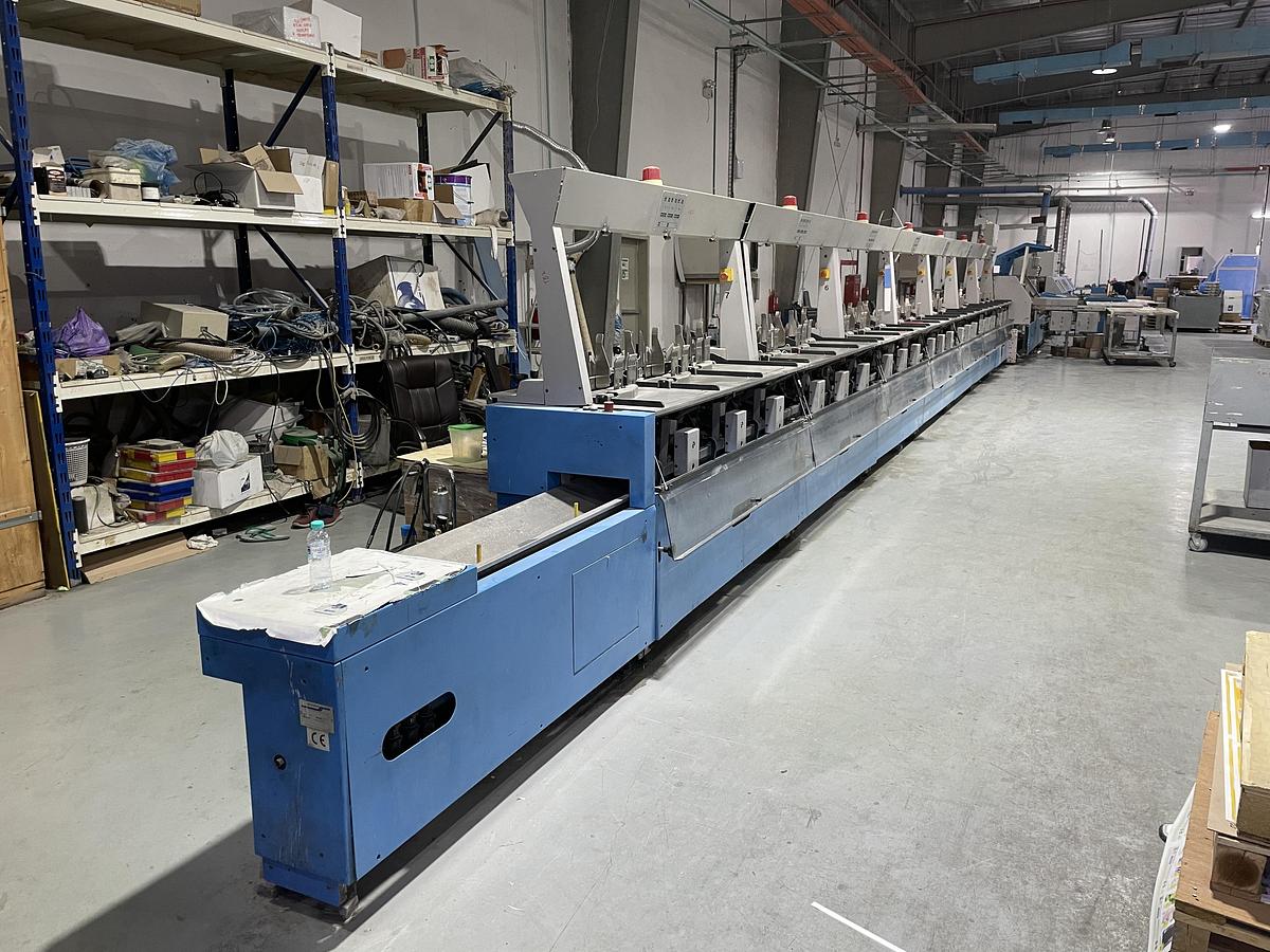 Used Müller Martini perfect binder Trendbinder (2001)