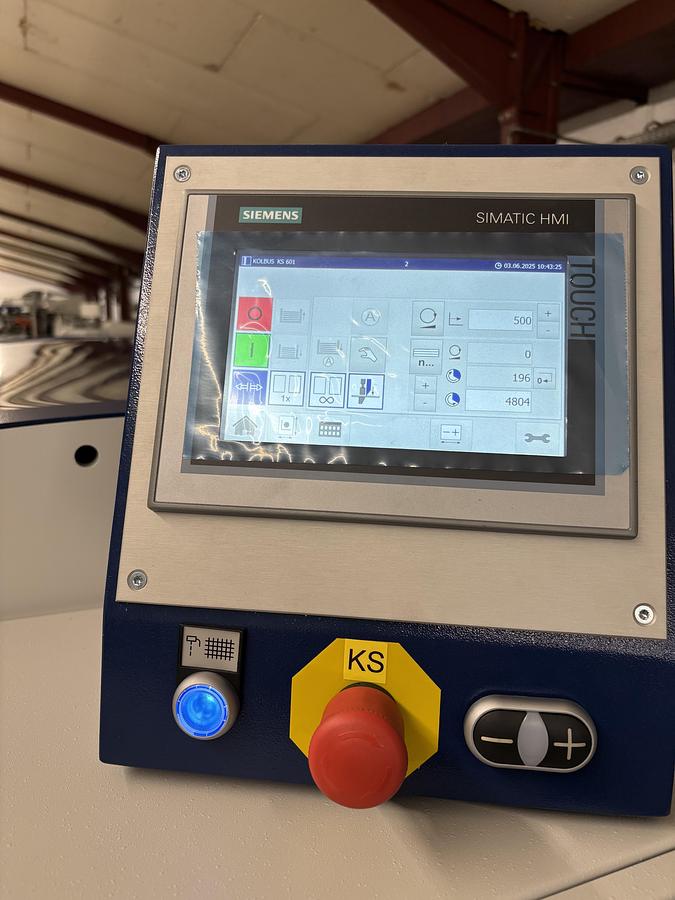 Used Kolbus cloth cutter KS 601 (2024)