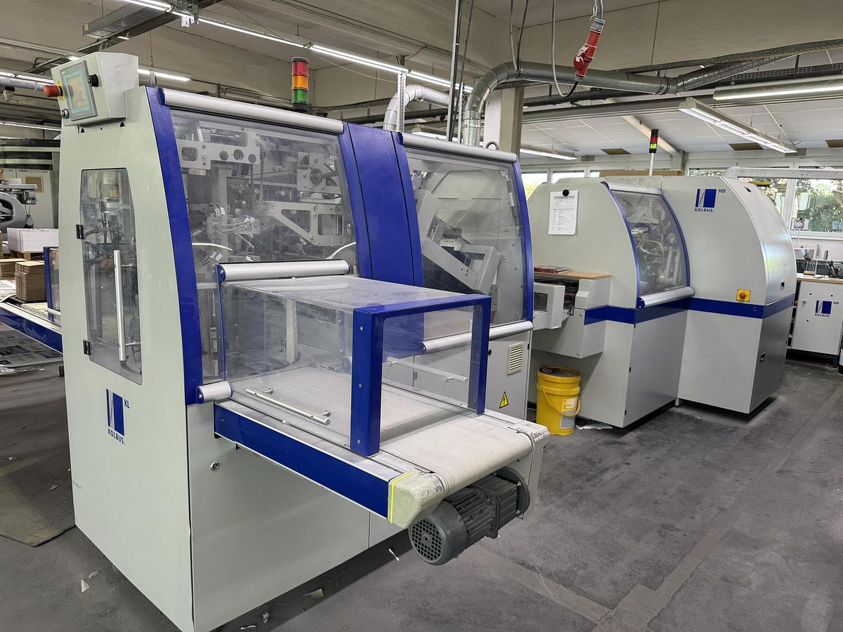 Used Kolbus perfect binder KM 473 (2005)