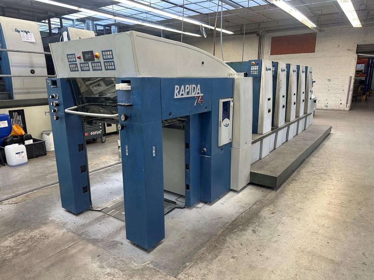 Used KBA (Koenig & Bauer) Rapida 74-5 (2007)