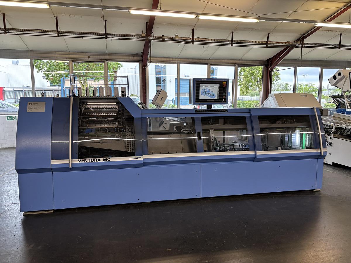 Used Müller Martini sewing machine Ventura MC (3215) (2016)