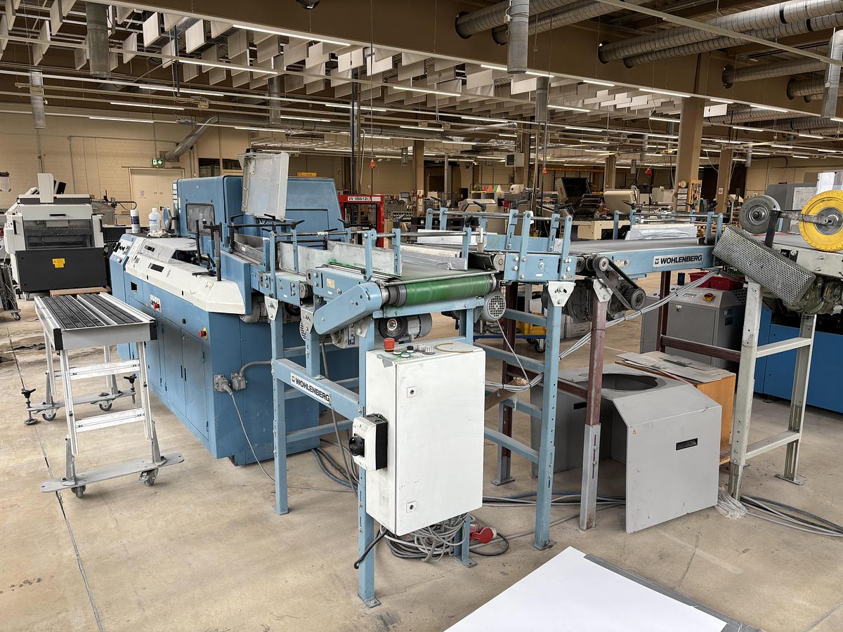 Used Müller Martini perfect binder Pantera 1577 (2008)