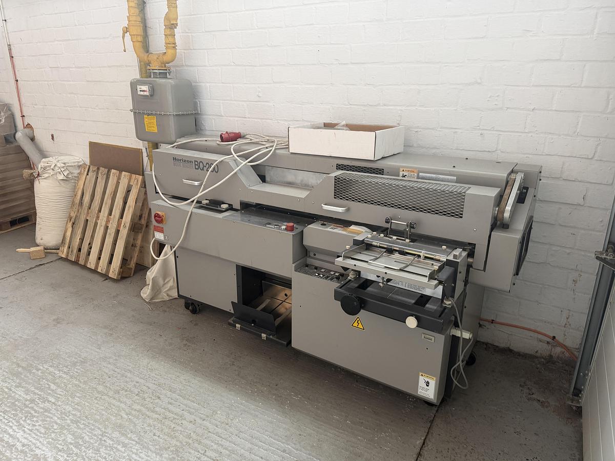 Used Horizon perfect binder BQ-260 (1997)