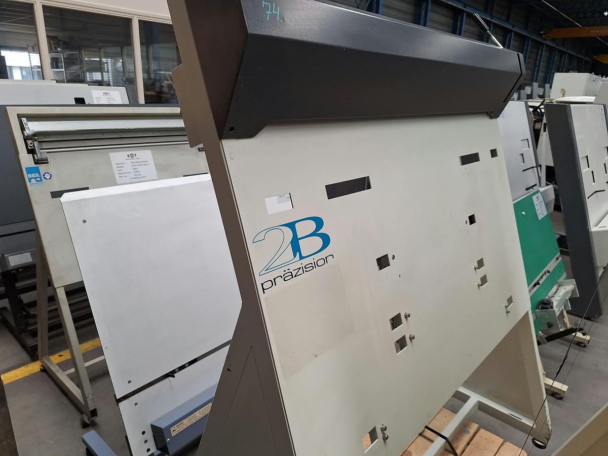 Used 2B-Präzisionstechnik plate bender (2007)