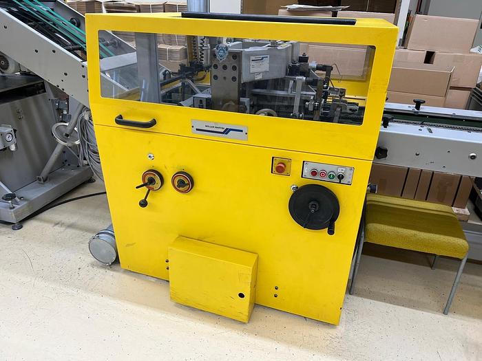 Used Müller Martini saddle stitcher Presto 1550 (2000)