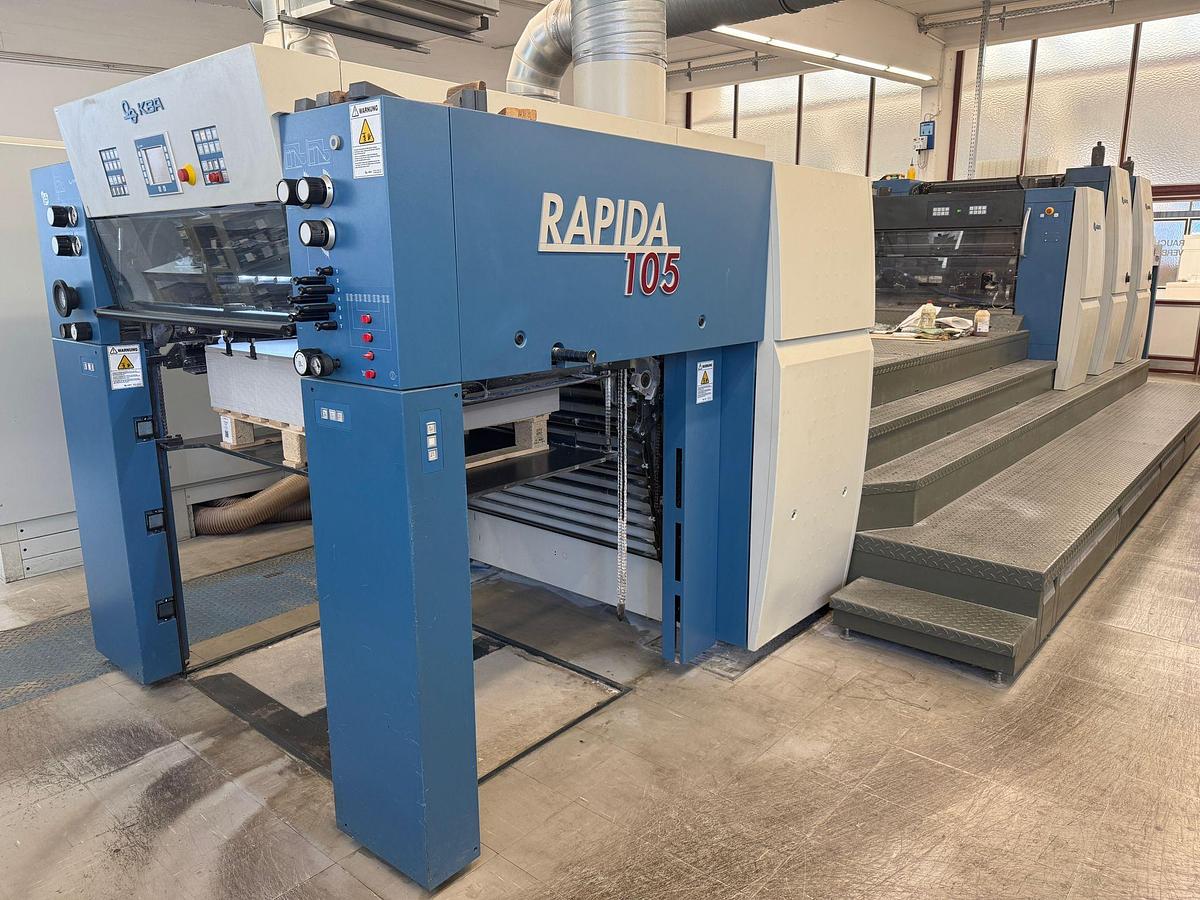 Used KBA (Koenig & Bauer) Rapida 105-2+LV CX (2008)