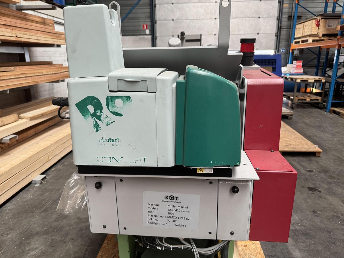 Used Müller Martini Cardgluer 423.0420 (2006)