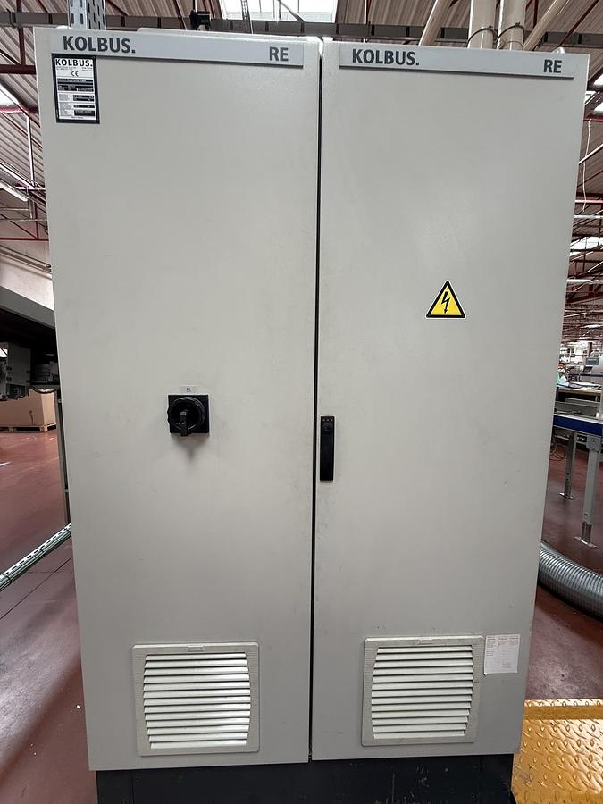 Used Kolbus round corner trimmer RE 143 (2014)