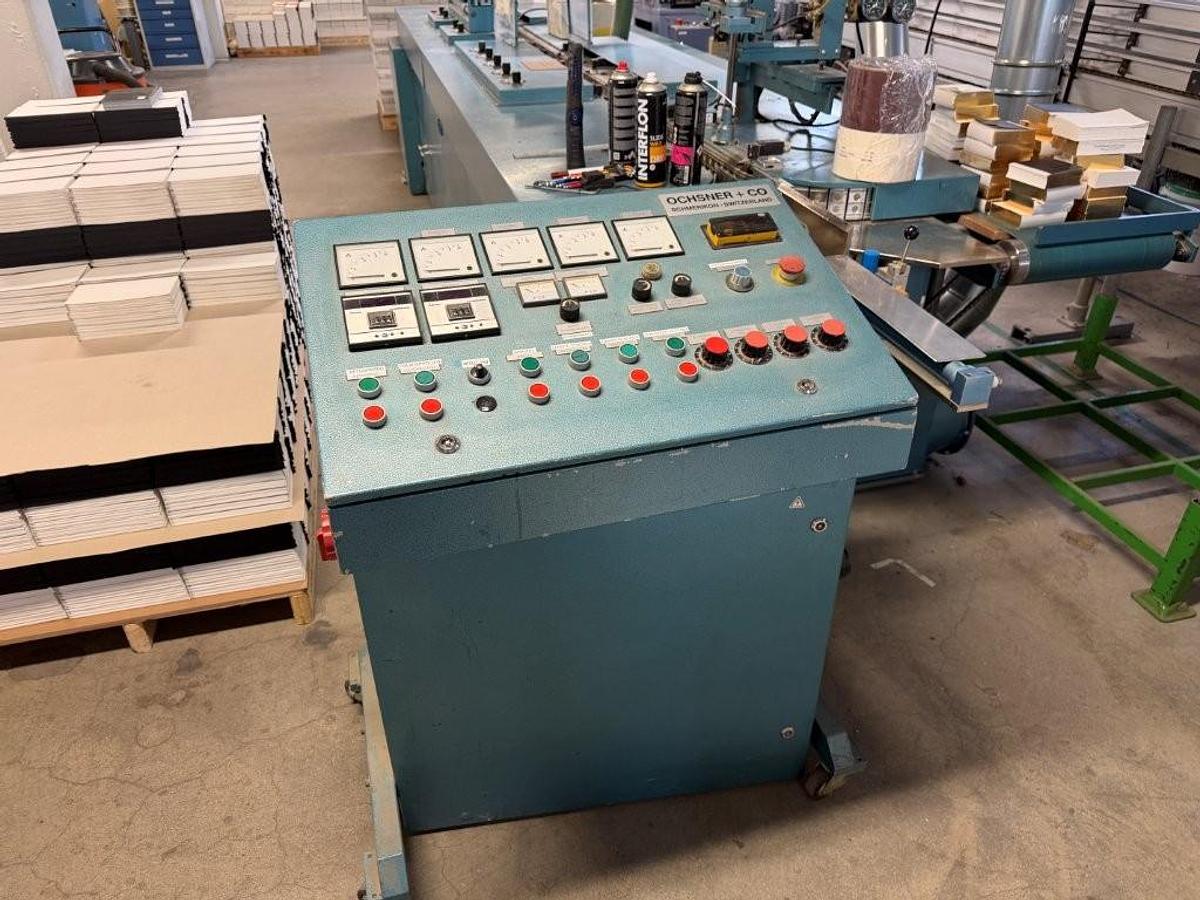 Used Ochsner Automatic edge gilding machine model GA (1988)