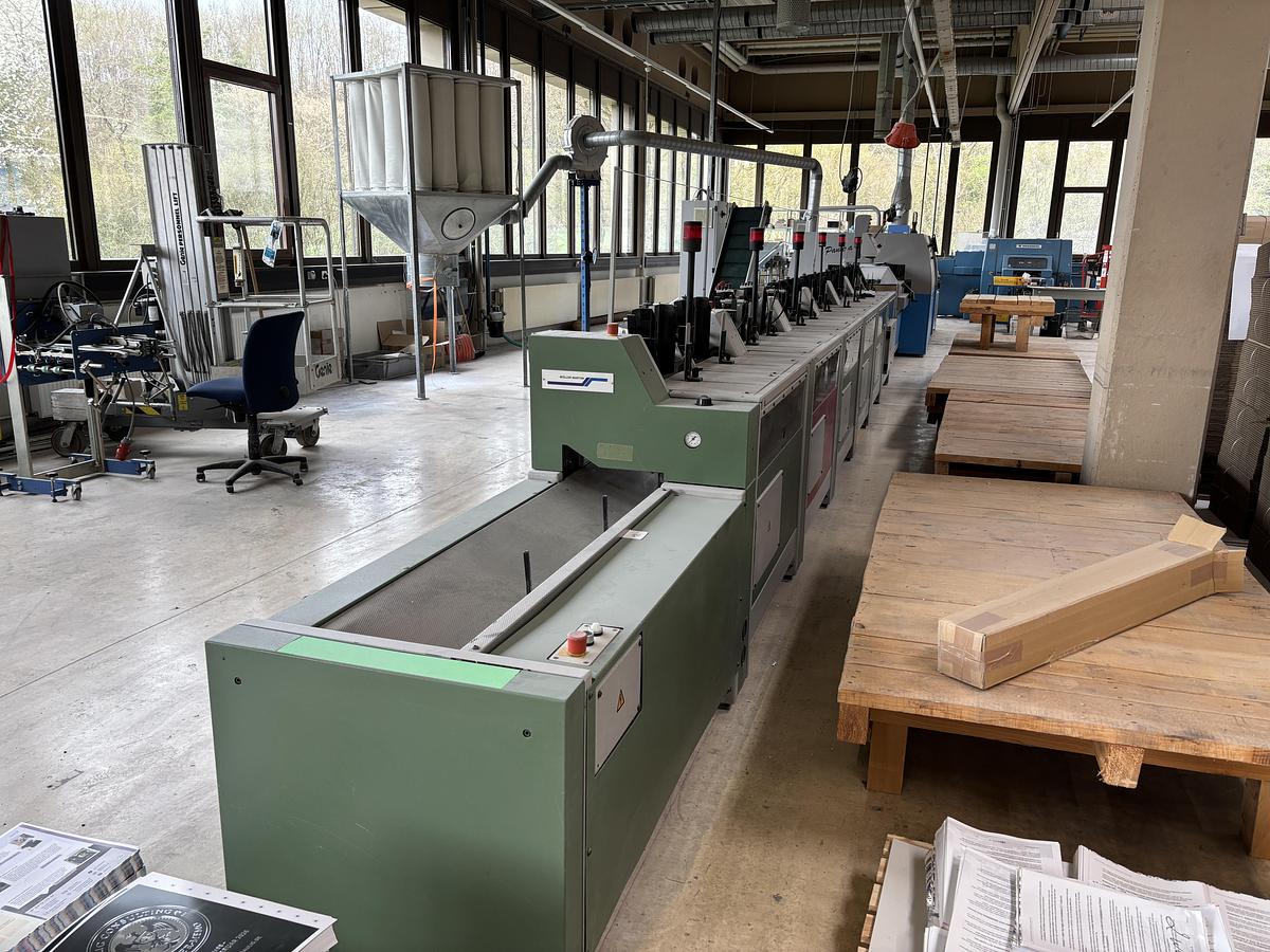 Used Müller Martini perfect binder Pantera 1577 (2008)