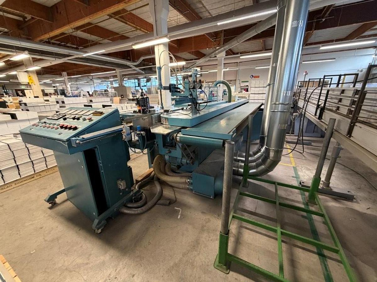 Used Ochsner Automatic edge gilding machine model GA (1988)