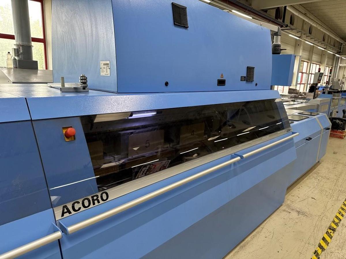 Used Müller Martini perfect binder Acoro A6 (2011)
