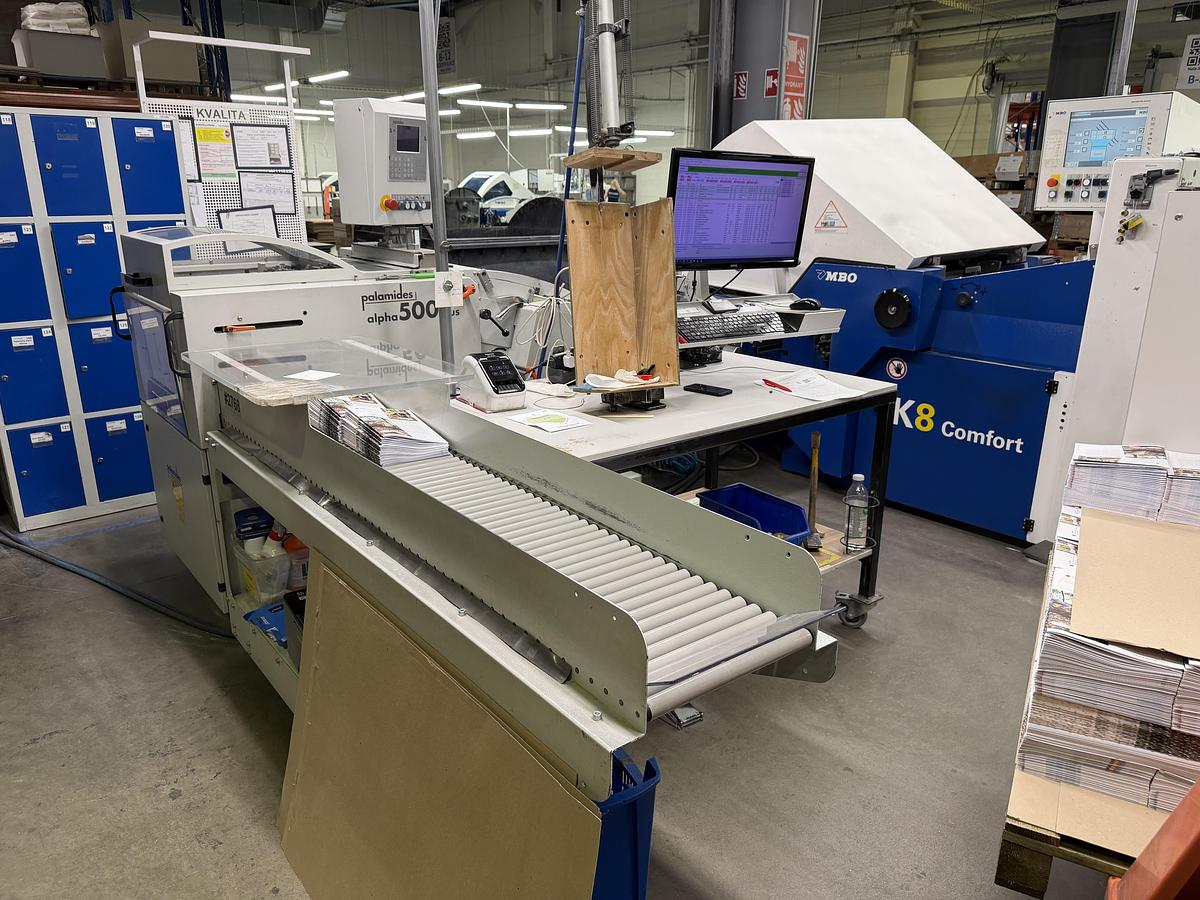 Used MBO folding machine K8 S-KTL/6 (2014)