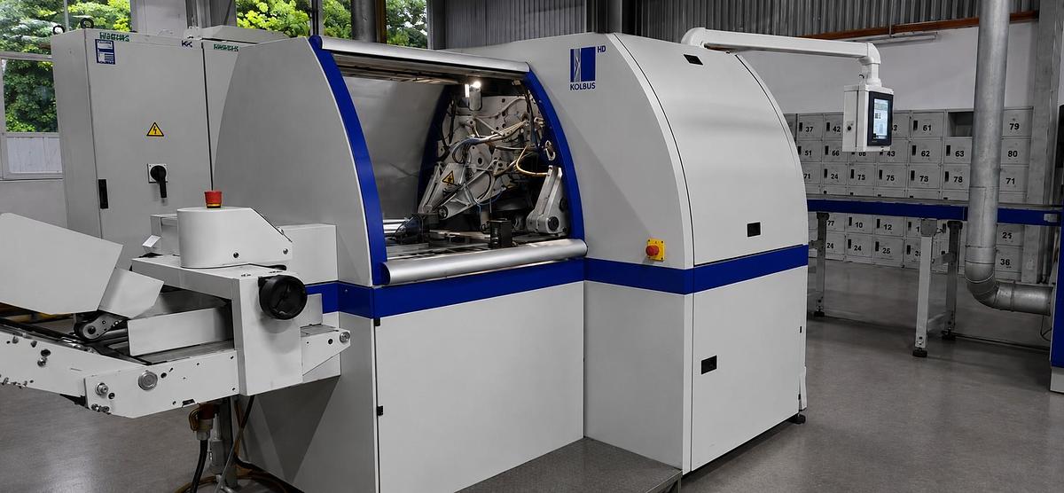 Used Kolbus perfect binder KM 600 (2015)