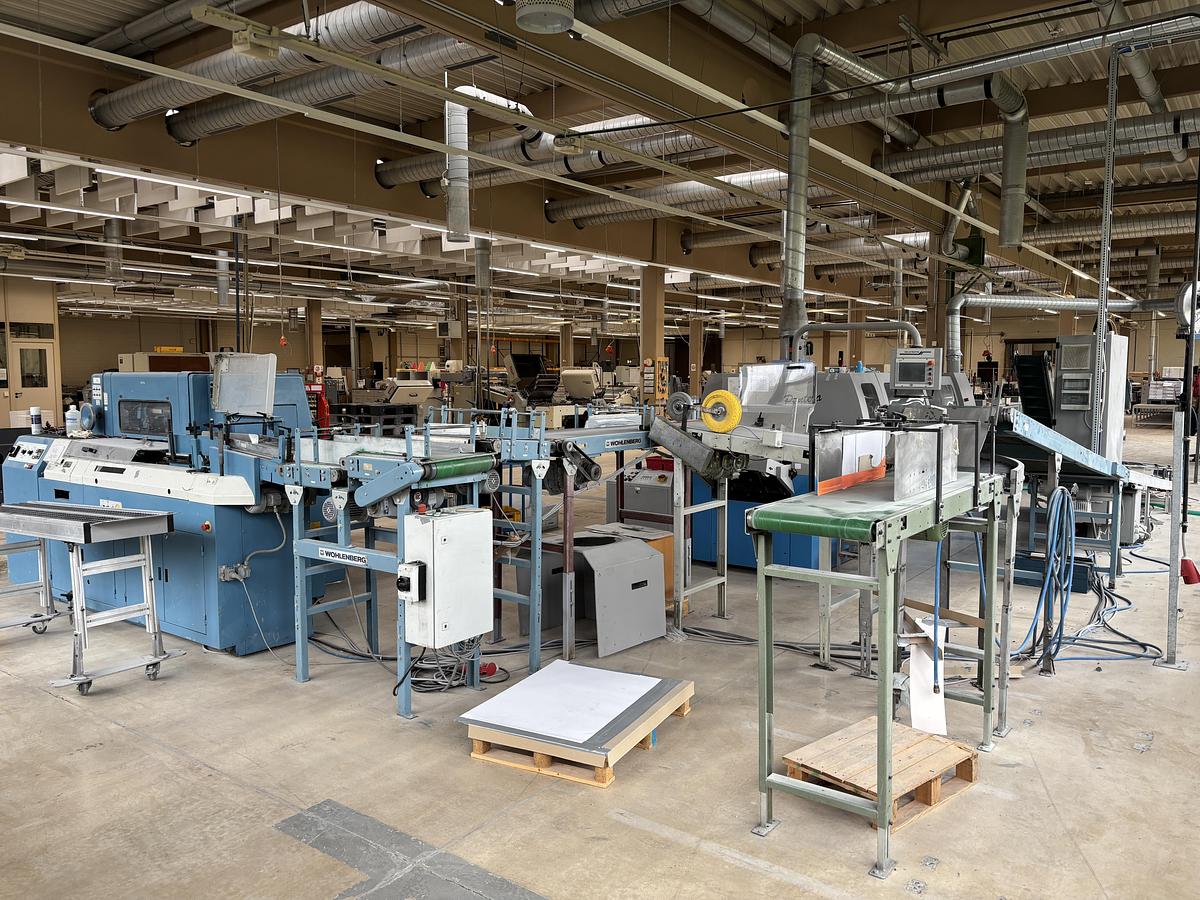 Used Müller Martini perfect binder Pantera 1577 (2008)