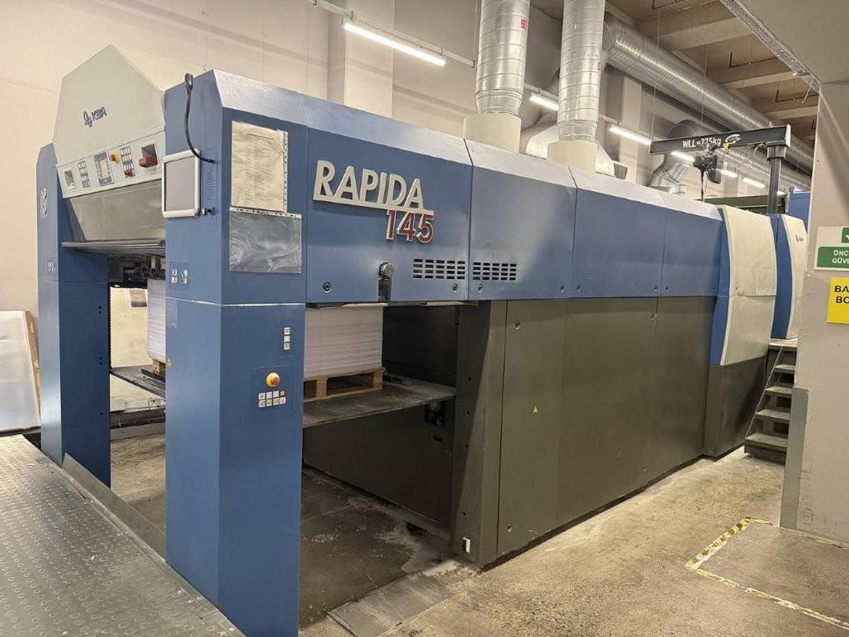 Used KBA - Koenig & Bauer Rapida 145-6+LV (2013)