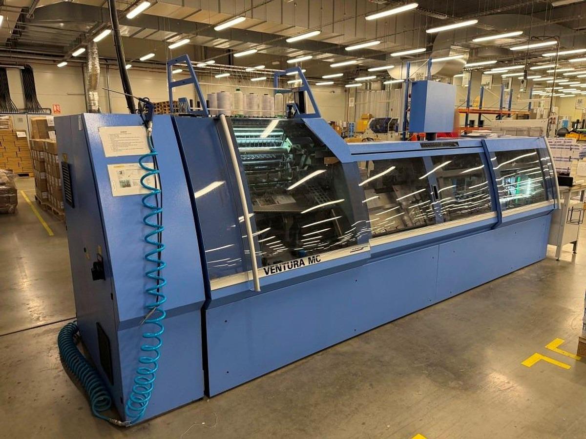 Used Müller Martini sewing machine Ventura MC (3215) (2016)