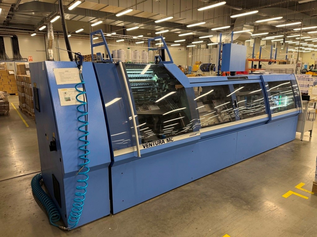 Used Müller Martini sewing machine Ventura MC (3215) (2016)