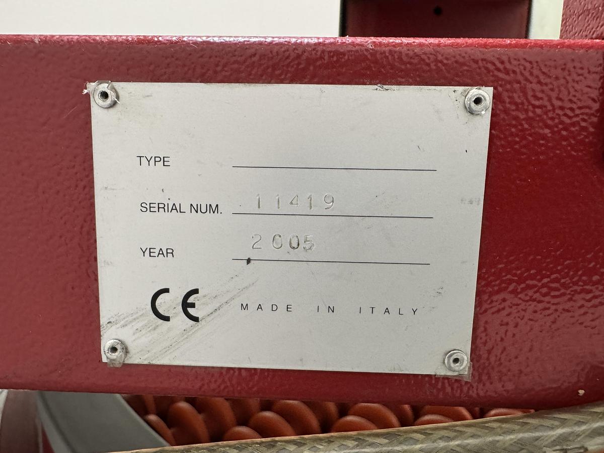 Used Solema Straight and 90° conveyor system, with lifting table (no2)