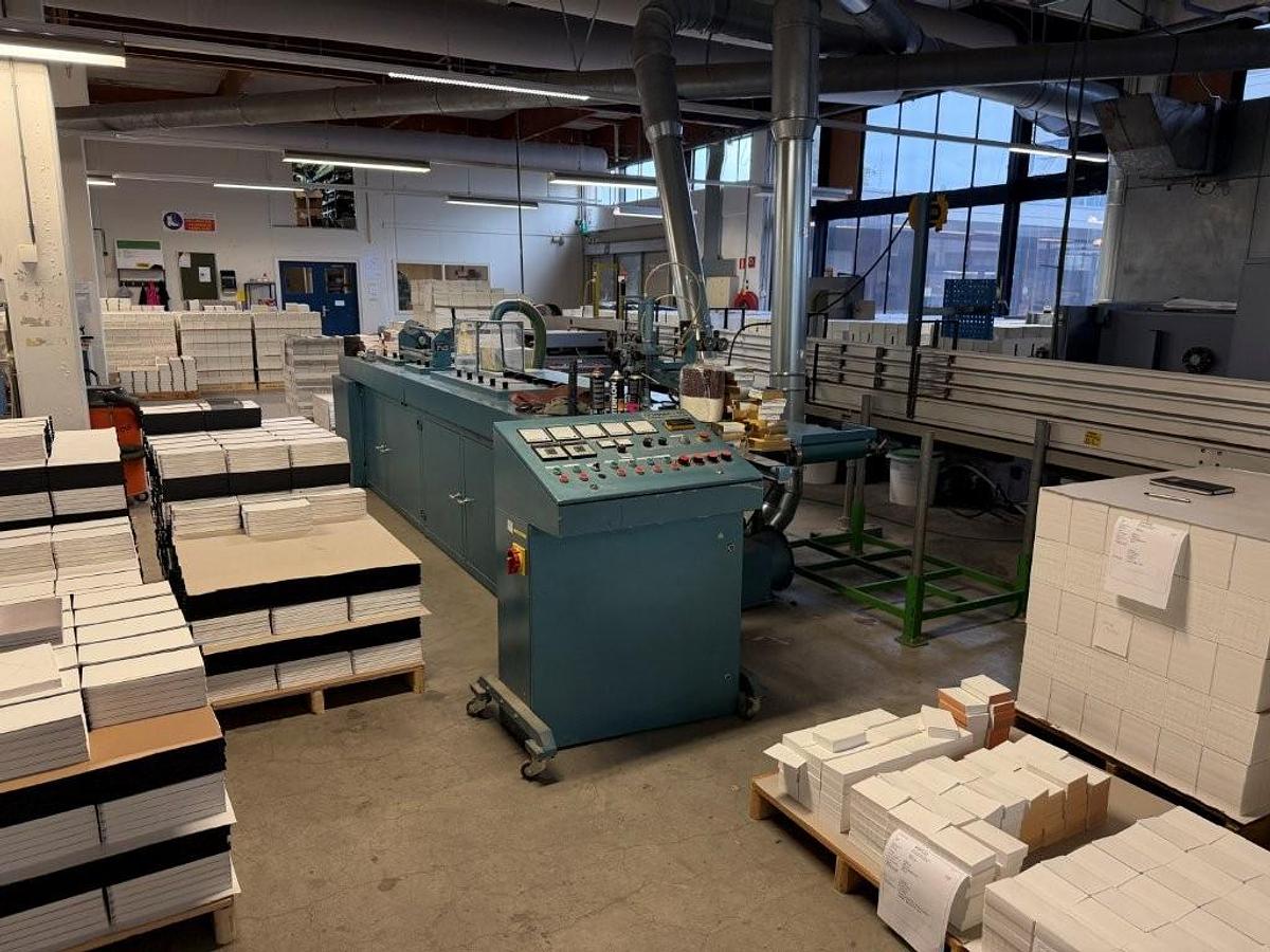 Used Ochsner Automatic edge gilding machine model GA (1988)