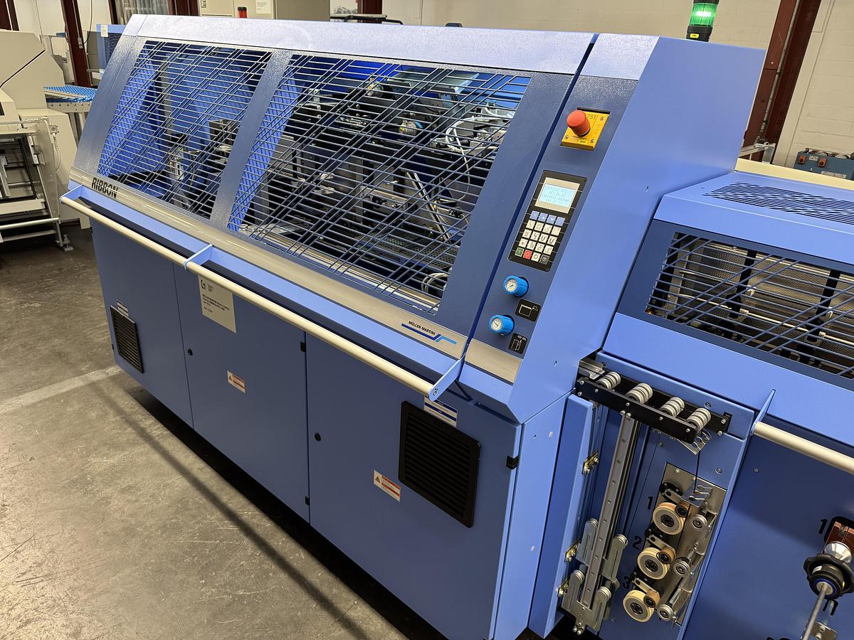 Used Müller Martini book mark inserter A 751 Ribbon (2025)