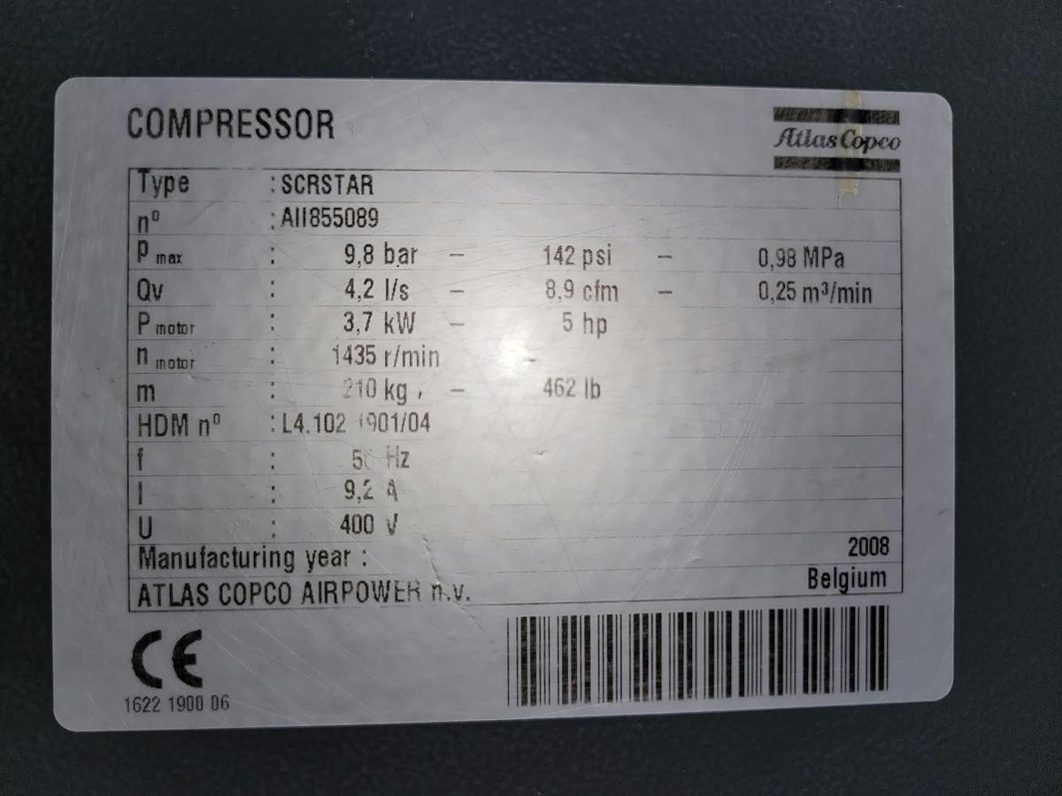 Used Atlas Copco SCRSTAR (2008)