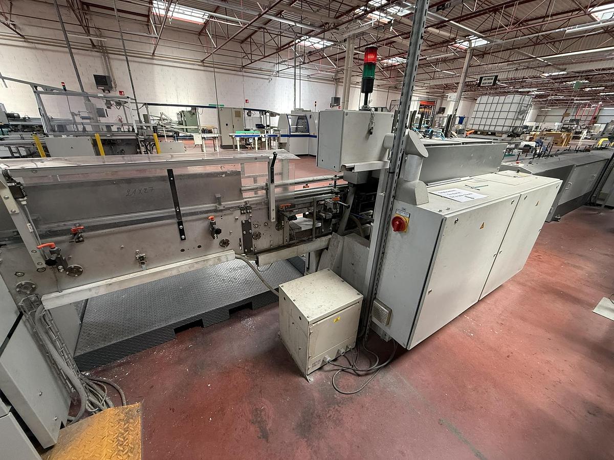 Used Sigloch book gluing line VAM - SB 3000.2 - DNH (2004)