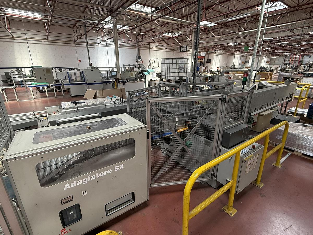 Used Sigloch book gluing line VAM - SB 3000.2 - DNH (2004)