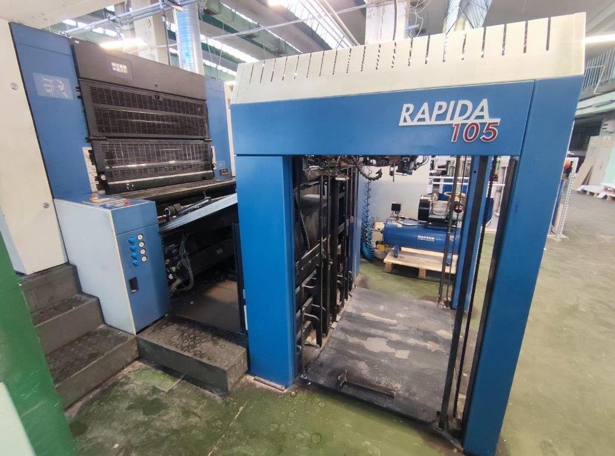 Used KBA (Koenig & Bauer) Rapida 105-4 (2014)