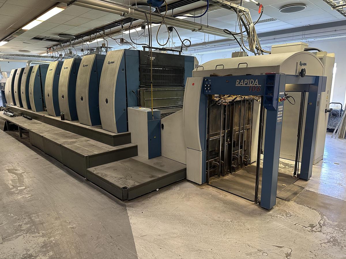 Used KBA (Koenig & Bauer) Rapida 106-8 SW (2008)